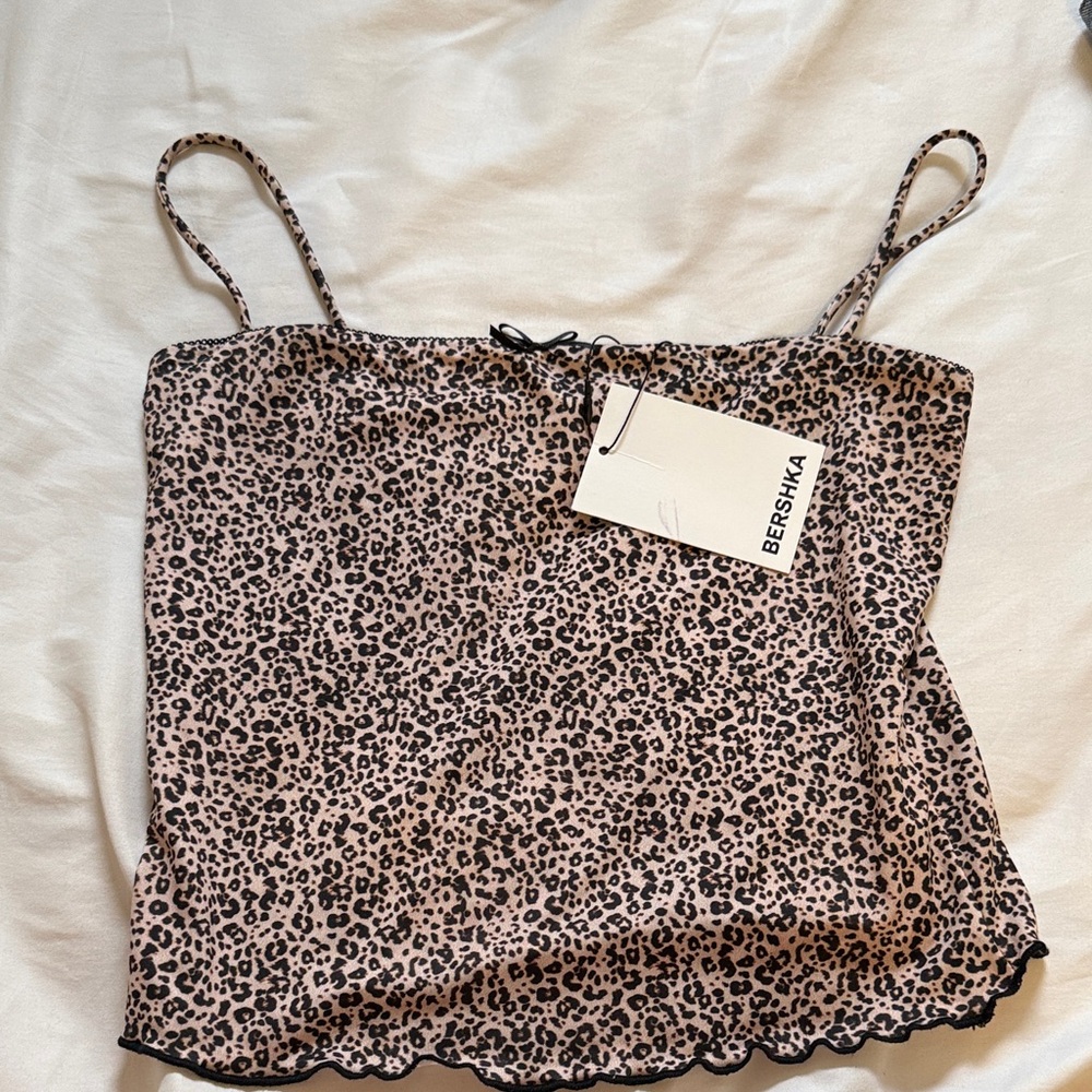 Bershka Leopard Print Camisole (M)